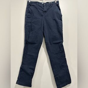 Gap (Gap for Good) navy girlfriend chino pants size 2